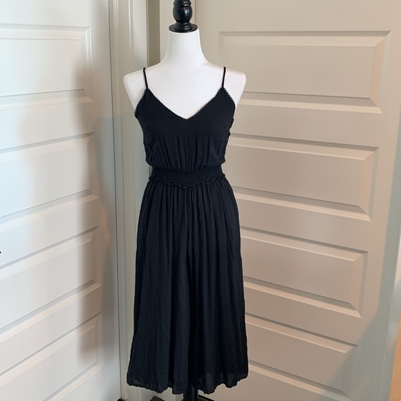 ARITZIA WILFRED WOMEN’S BLACK WIDE-LEG JUMPSUIT - Picture 5 of 16